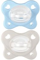 Chicco Πιπίλα Όλο Σιλικόνη Physioforma Dual Soft Σιέλ 2-6 Μηνών 2Τμχ (C60-73088-61)