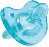 Chicco Πιπίλα Όλο Σιλικόνη Physio Soft/Σιέλ 0-6 Μηνών (C60-73091-94)