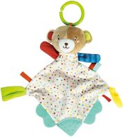 Clementoni Baby Κουδουνίστρα Μαλακό Αρκουδάκι (1000-17786)