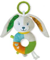 Clementoni Baby Κουδουνίστρα Μαλακό Λαγουδάκι (1000-17787)