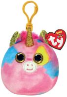 Λούτρινο Squishy Beanies Κλιπ Μονόκερος Πολύχρωμος (1607-39572)