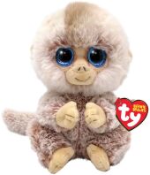 Λούτρινο Beanie Bellies Μαϊμουδάκι Καφέ 15cm (1607-41036)