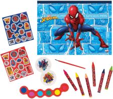 Spiderman Διάφανη Τσάντα Σετ Ζωγραφικής (1023-68003)