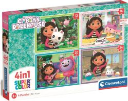 Παζλ 4 In 1 Gabby's Dollhouse (1200-21524)