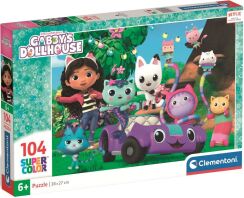 Clementoni Παζλ 104 Gabby's Dollhouse (1210-25034)