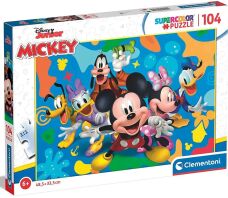 Clementoni Παζλ 104 Mickey & Friends (1210-25053)