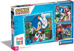 Clementoni Παζλ 3X48 Sonic (1200-25320)