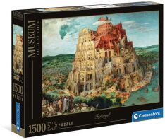 Clementoni Παζλ 1500 Museum Μπριγκελ-Ο Πύργος Της Βαβελ (1220-31691)