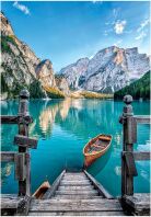 Clementoni Παζλ 500 H.Q.Braies Lake (1220-35538)
