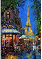 Clementoni Παζλ 500 H.Q.Νύχτα Στον Πύργο Του Άιφελ (1220-35577)