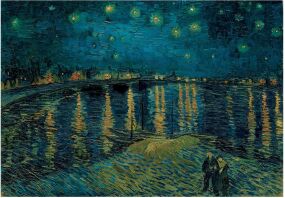 Clementoni Παζλ 1000 Museum Van Gogh:Starry Night Over Rhone (1260-37095)