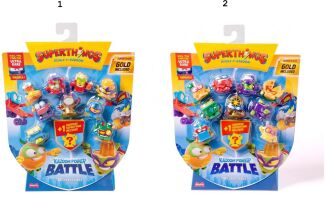 Superzings Kazoom Power Battle 9+1 Φιγούρες Blister-2 Σχέδια (1013-61138)