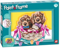 Paint & Frame Adorable Puppies (1038-41019)