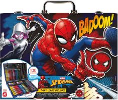 Spiderman Κασετίνα Ζωγραφικής Deluxe 100 Αξεσουάρ (1038-82065)