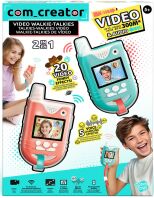 Walkie-Talkie Με Video Creator Σετ 2Τμχ (1863-42348)