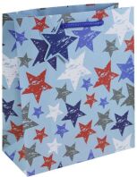 Eurowrap Χάρτινη Τσάντα Stars Medium (34924-3C)