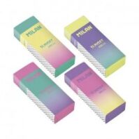 Milan Γόμα Nata Sunset-4 Σχέδια-1Τμχ (CPM320SL)