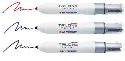 Trio Μαρκαδόρος Ασπροπίνακα 3 Σε 1 (MTRBM-3A637)