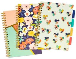 Pukka Τετράδιο Floral Love Σπιράλ B5 4 Θέσεων 200 Σελίδων-3 Σχέδια-1Τμχ (9033-CD)