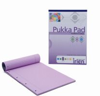 Pukka Μπλοκ Σημειώσεων Α4 Μωβ 100 Σελίδων (IRLREF-50LAV42)