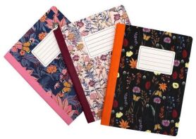 Pukka Τετράδιο Bloom 19X24 140 Σελίδων-3 Σχέδια-1Τμχ (9516-BLM)