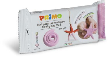 Primo Πηλός Pastel Light Pink 500gr (MOD500BLP6)