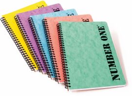 A&G Τετράδιο Number One Pastel Σπιράλ 17x25 2Θέματα 60Φύλλων-1Τμχ (41047)