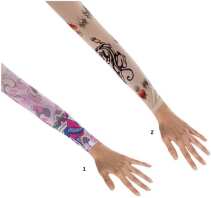 Γάντια Tattoo 50cm - 2 Σχέδια (71356)