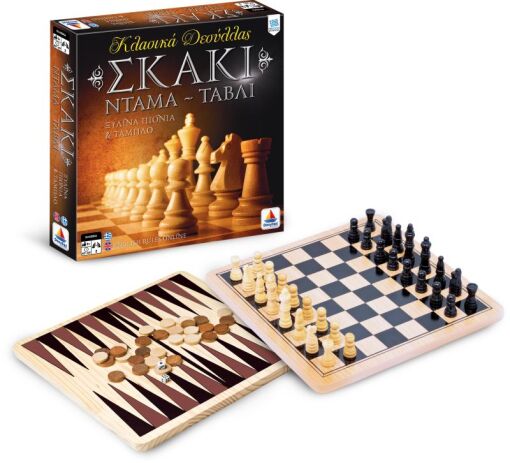 Επιτραπέζιο Σκάκι - Ντάμα - Τάβλι (100735) (3)