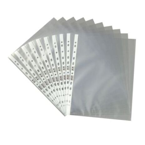 Herlitz Ζελατίνες Με Τρύπες PP A4-10 Τμχ (5814009) (1)