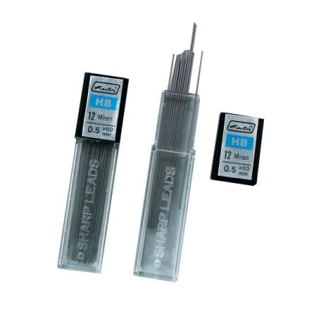 Herlitz Μύτες Μηχανικού Μολυβιού HB 0.7mm 2x12Τμχ (10199156) (1)