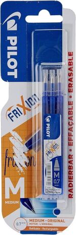 Pilot Ανταλλακτικό Frixion Ball 0.7 Μπλε 3Τμχ (637752) (1)