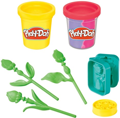 Playdoh Lil Flowers-2 Σχέδια (G2476) (3)