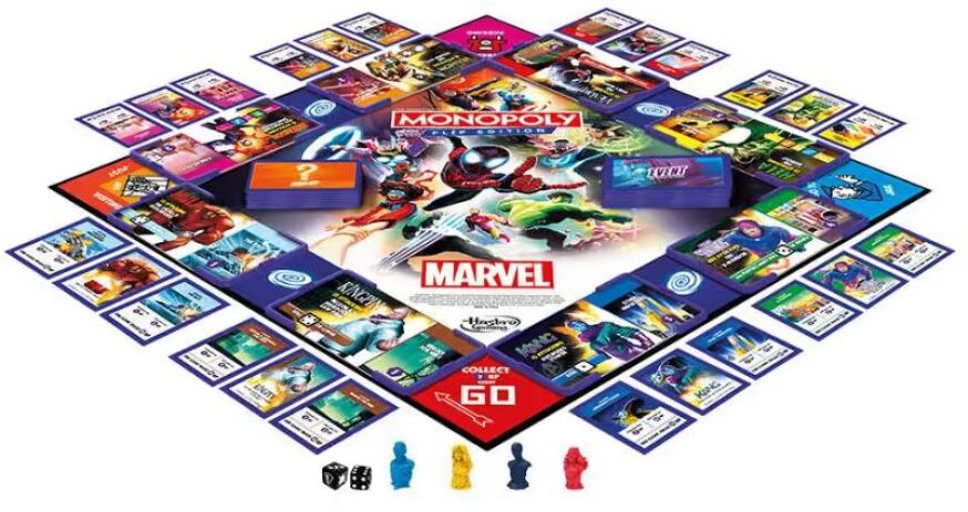 Monopoly Marvel Flip Edition (F9931) (1)