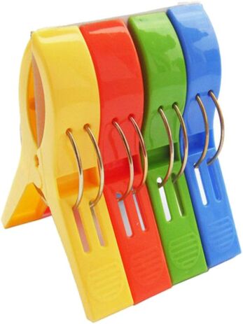 Μανταλάκια Για Πετσέτα Θαλάσσης 14x9cm (CLIP-TOWEL) (0)