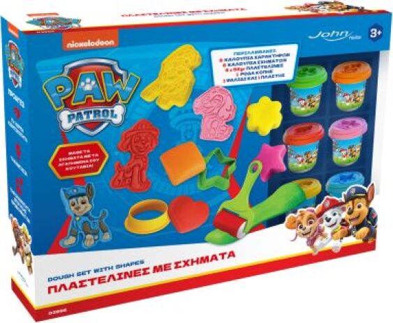 Paw Patrol Σετ Πλαστελίνης Με Σχήματα (03984PM) (0)