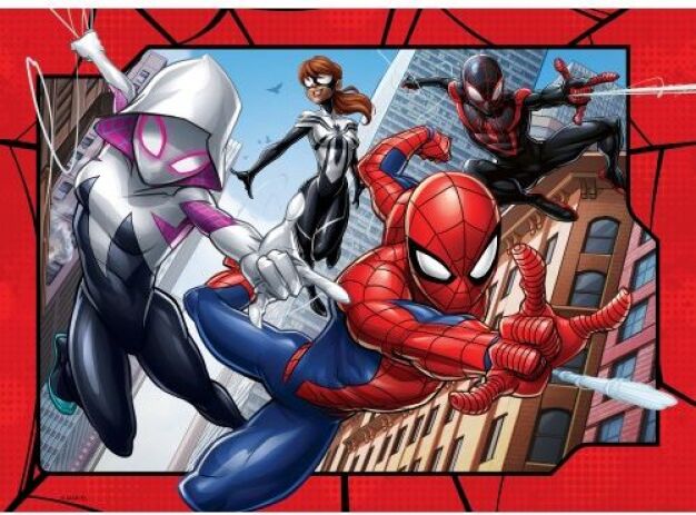 Ravensburger Παζλ 4x100 Spiderman (12001076) (4)