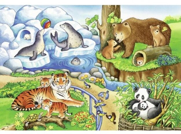 Παζλ 2Χ12 Ζωολογικός Κήπος (07602) (2)