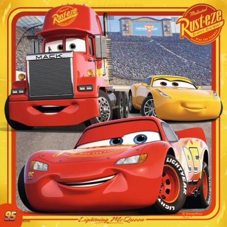 Παζλ 3X49 Cars 3 (08015) (1)