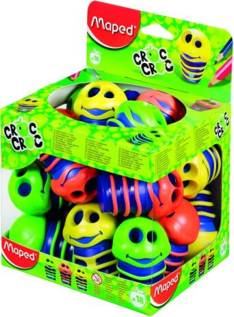 Maped Ξύστρα Croc Croc - 3 Σχέδια (501700) (2)