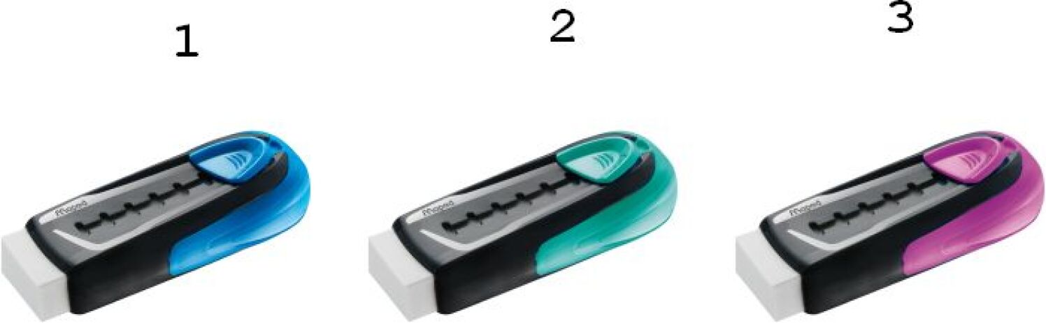 Maped Γόμα Universal Gom Stick Collector-3 Χρώματα (122011) (1)