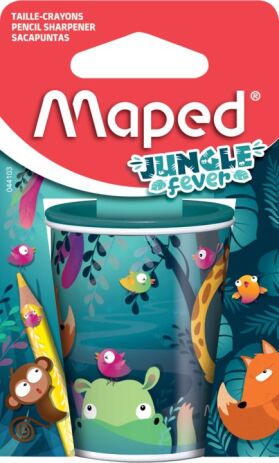 Maped Jungle Fever Ξύστρα Can 2 Τρύπες (044103) (0)
