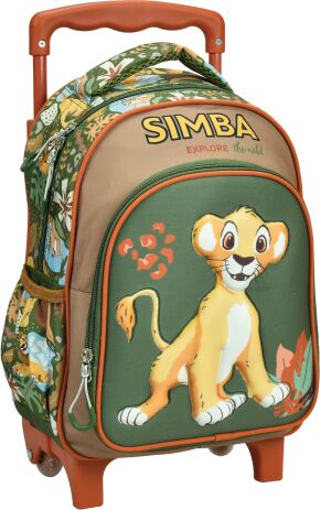 Disney Animals Simba 25 Σακίδιο Νηπιαγωγείου Trolley (341-26072) (0)
