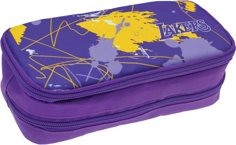 NBA Los Angeles Lakers Retro 23 Κασετίνα Βαρελάκι Οβαλ (338-29141) (0)