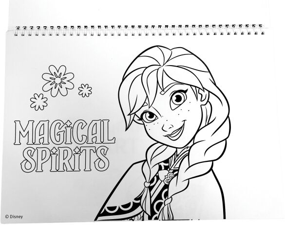 Frozen Μπλοκ Ζωγραφικής Α4+Stickers (341-73416) (4)