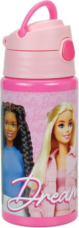 Gim Παγούρι Flip Αλουμινίου Barbie 500ml-2 Σχέδια (571-23248) (2)