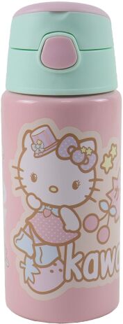Gim Παγούρι Flip Αλουμινίου Hello Kitty 500ml-2 Σχέδια (557-97248) (2)
