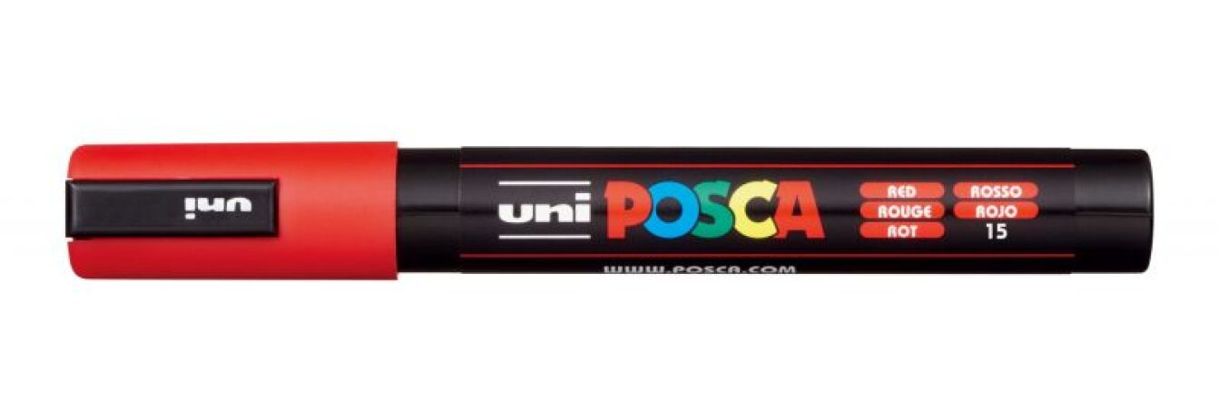 Posca Μαρκαδόρος Μεσαίο Κόκκινο-1Τμχ (BL-BL-4044) (0)