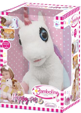 Λούτρινο Luna Μονόκερος Baby (BD2041) (1)