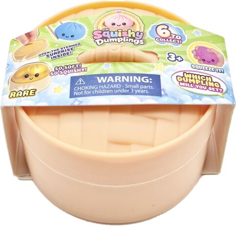 Dumplings Μπάλα Mini Squishy-7 Σχέδια-1Τμχ (2604006) (1)